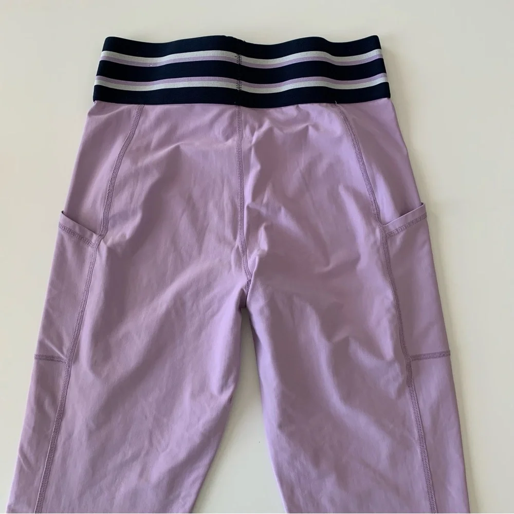 Aerie purple chill play move leggings w/ pockets size large - Picture 4 of 5